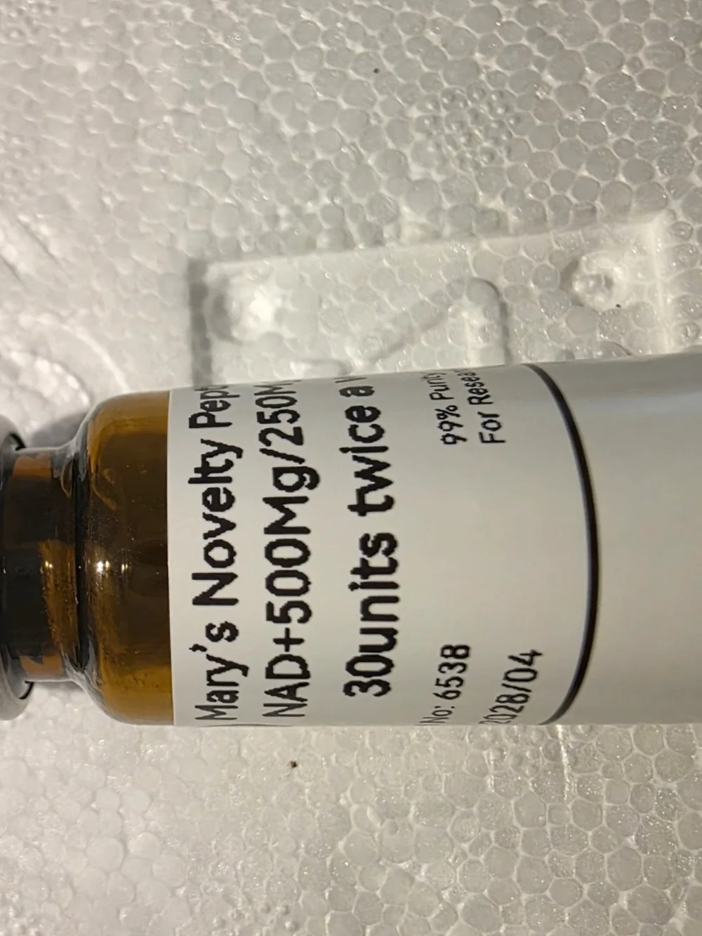 Peptide NAD+ Skin Serum - Amber Bottle